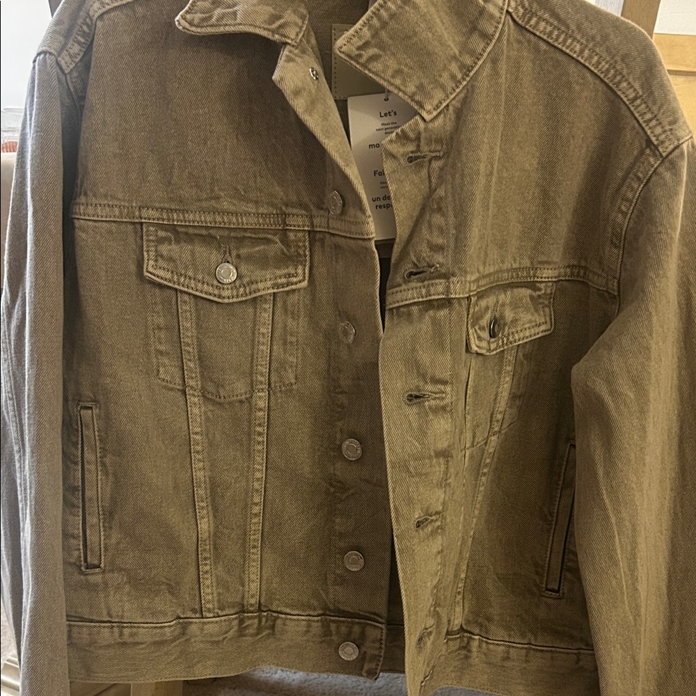 Brown Denim Jacket